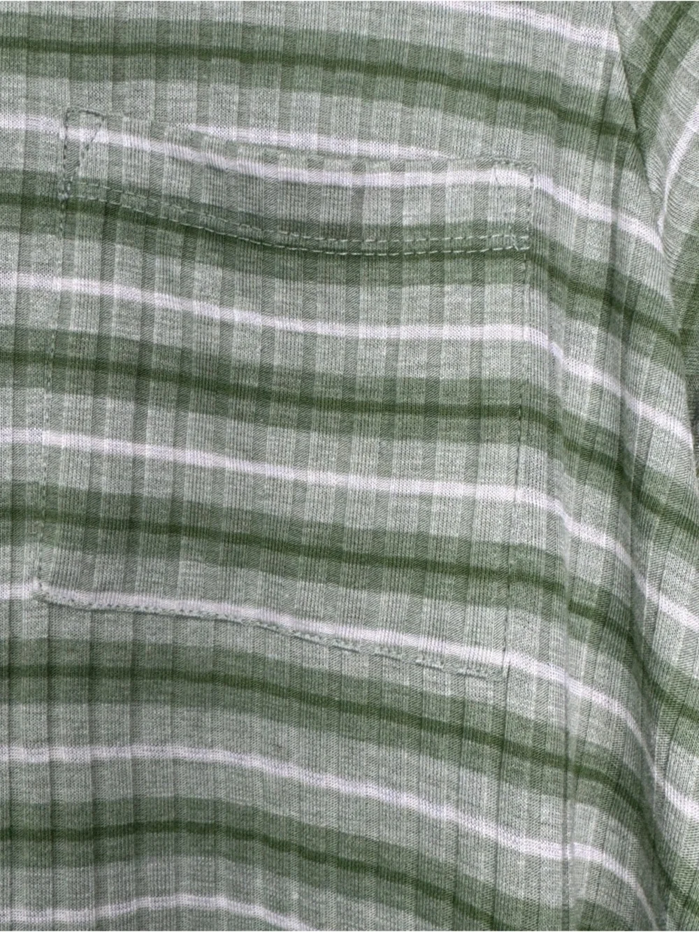 LuLaRoe NWT Carly Dress L Green Stripe Pocket short sleeve flowy - Picture 5 of 6